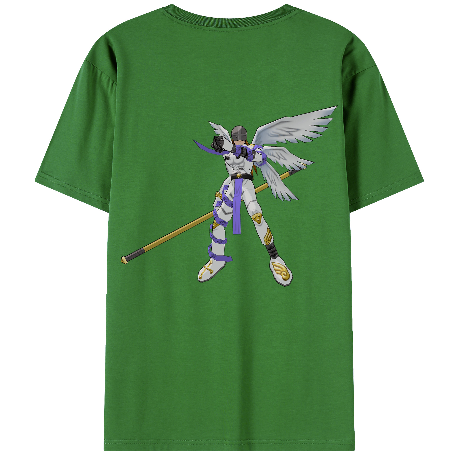 （画像用） Digimon デジタルモンスター/デジモン レディース半袖Tシャツ(バックプリント)